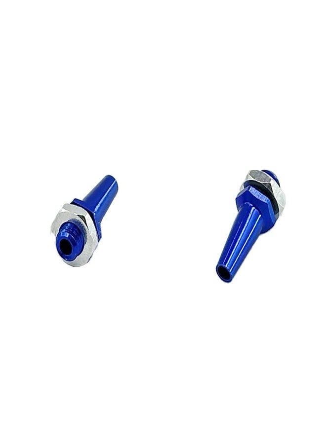 URIMPAVIDO 2PCS RC Boat Plastic Antenna Base Tube Sleeve with M6 Aluminium Antenna Base and Cap for RC Boat Ship Car Truck DIY Model Boat Building Accessories (Blue, 320mm Length) - Image 2